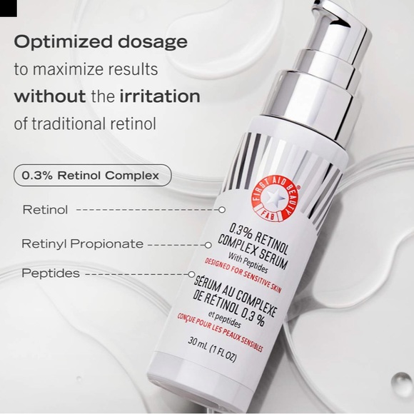 FIRST AID BEAUTY Retinol serum with Peptides - Picture 3 of 4